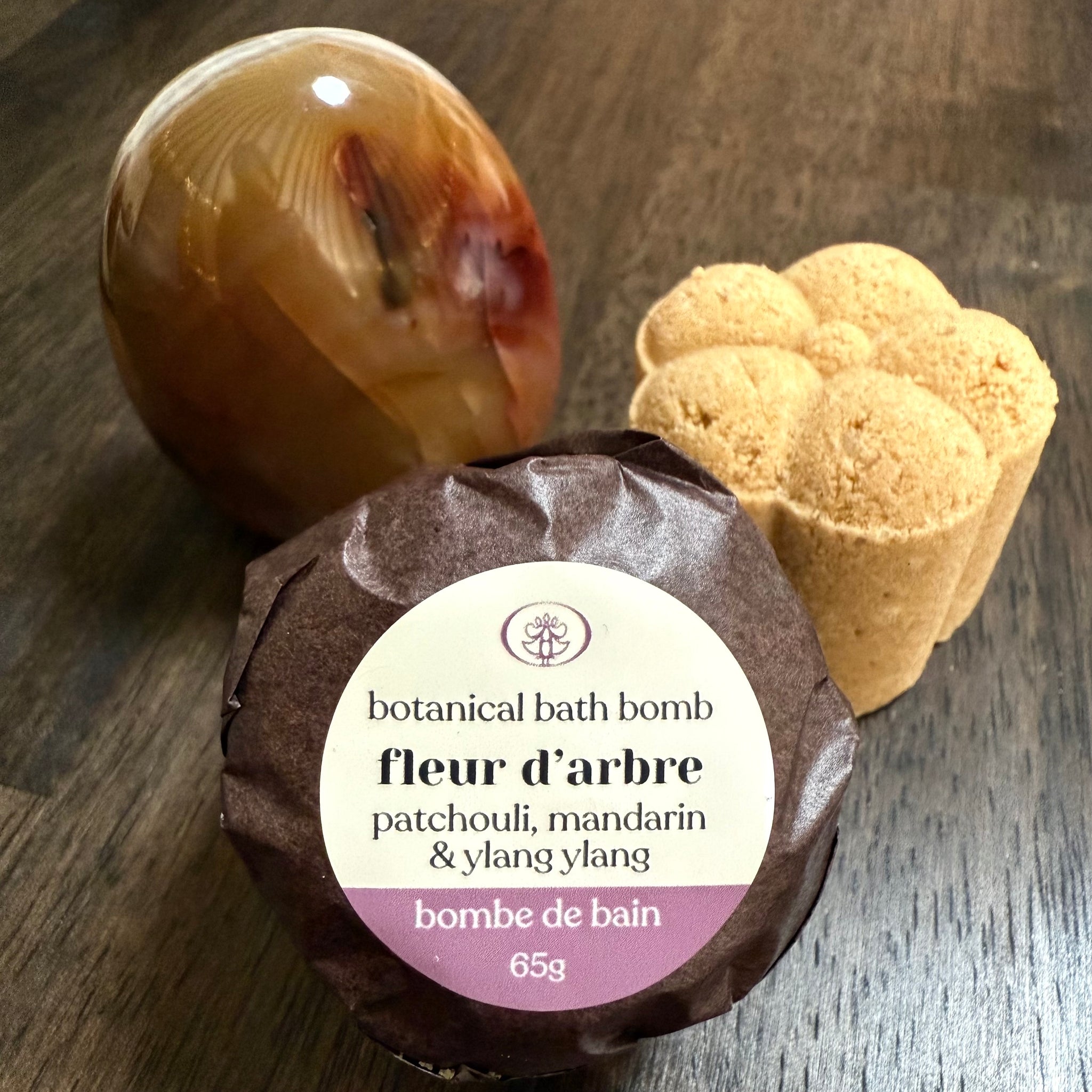 Fleur D'arbre- Golden Bath Bomb